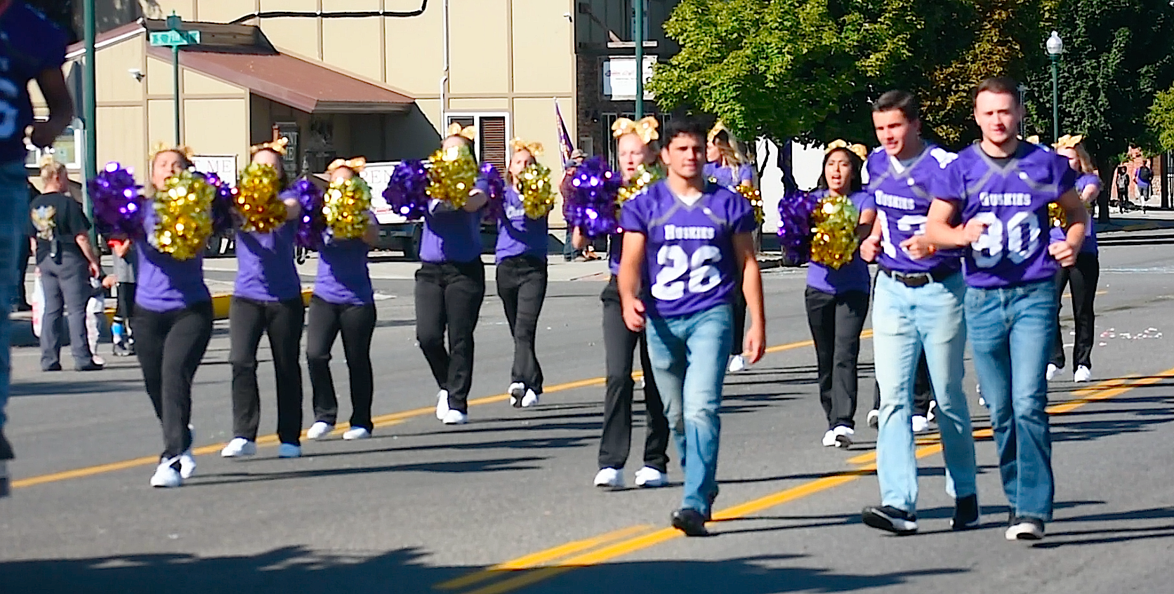 North Fremont High School celebrates with homecoming parade